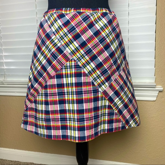 Tommy Jeans Cute Plaid Drawstring Skirt - Picture 3 of 7